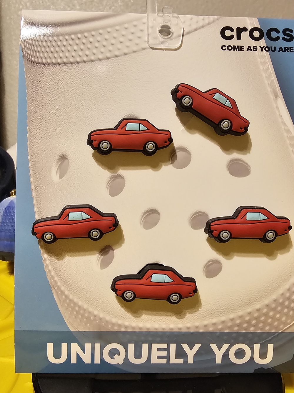 Retired Red Car Crocs Jibbitz (5-Pack)